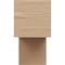 Ekena Millwork 12"W x 36"D x 24"H Classic Chapel Hill Rough Cedar Woodgrain TimberThane Corbel, Primed Tan CORUR12X36X24CHPRCPR - alternate 2